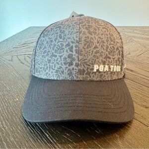 PGA Pro Series Men’s Adjustable Moisture Wicking Hat. Floral Pattern. NWT